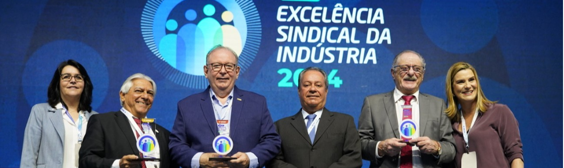 Conheça os vencedores do Prêmio Excelência Sindical da Indústria